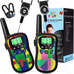 Walkie Talkies for Kids, 3-12 Boys and Girls, Long Range with Flashlight
