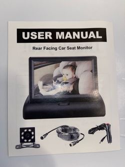 Rear Facing Car Seat Monitor