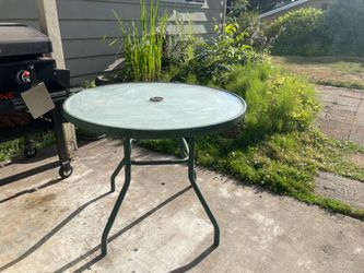 Outside patio table