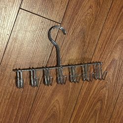 Metal Silver Closet Scarf Hanger