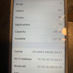 iphone 8 perfect condition,unlocked to any carrier 