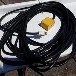 90 Foot 12/3 Power Cord