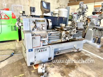 Whacheon Weeb Engine Lathe 17” X 40” With KDK Tool Post with gap