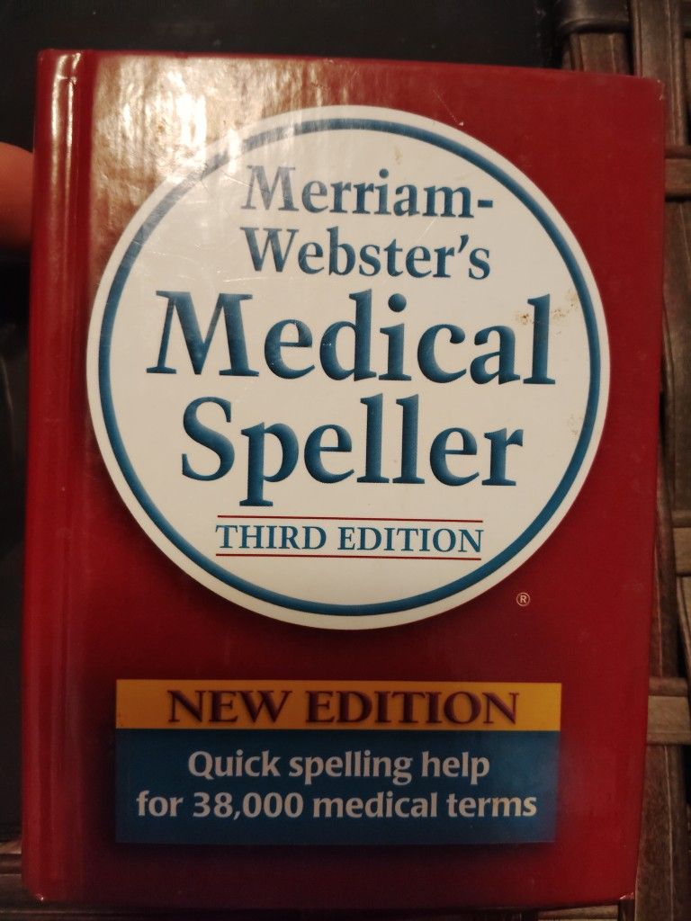 Merriam-Websters Medical Speller 3rd Edition