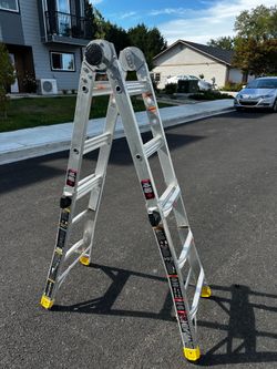 Gorilla Ladders Multi-Position Aluminum Ladder – 300 lb Capacity