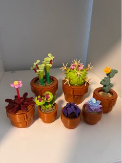 Lego Botanicals Flowers - set of seven