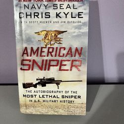 Chris Kyle American Sniper Hardcover Book