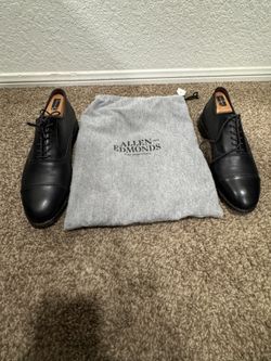 Allen Edmonds Park Avenue Cap-toe Oxford Dress Shoe Used Size 9 EEE