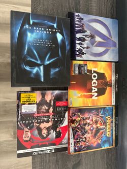 4K Ultra HD Blu-ray Movie Collection Lot of 5