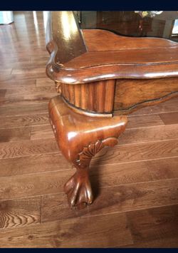 Clawfoot coffee & end table set