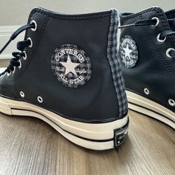 Leather Converse 