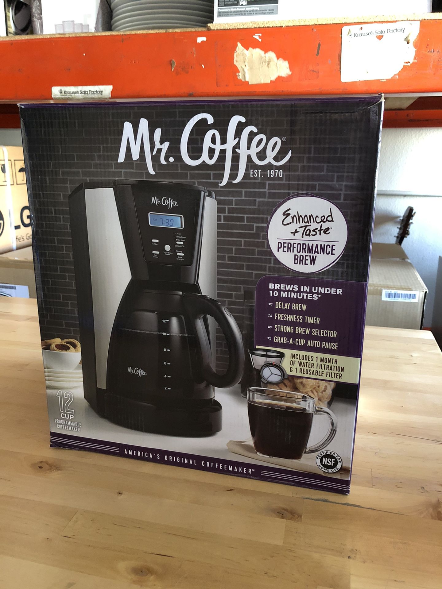 New Mr. Coffee $26