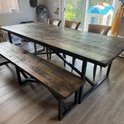 Timothy Oulton Axel Dining Table Set