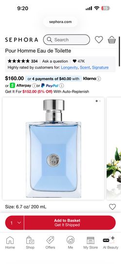 Versace  Pour Homme Eau de Toilette