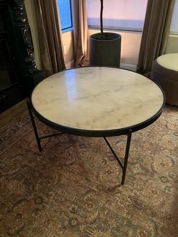 Marble coffee table