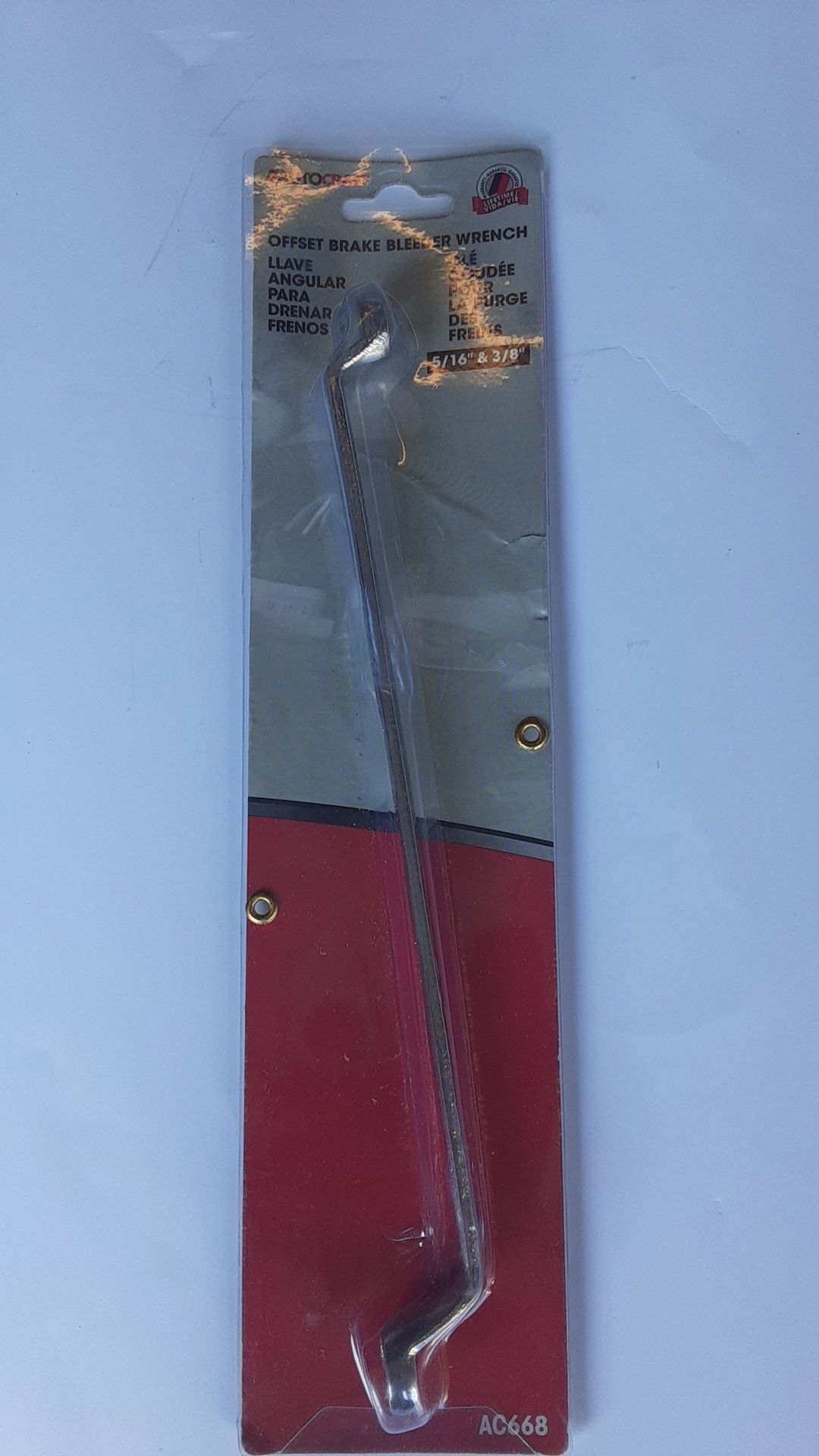 Offset Brake Bleeder Wrench 5/16 & 3/8