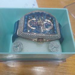 Real Diamond On 18k Real Gold