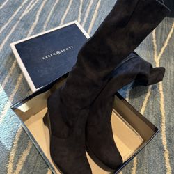Brand New Black Karen Scott Boots Size 7.5
