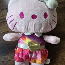Hello Kitty Pink Fiesta Plush Stuffed Animal Universe Galaxy Space Astronomy