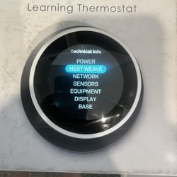 Google Nest Learning Thermostat 3rd Generation, Compatible with Alexa (White)