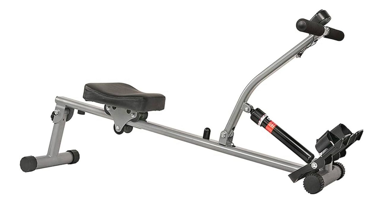 Sunny Health & Fitness Compact Adjustable Rowing Machine