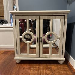 Solid Wood Accent Cabinet