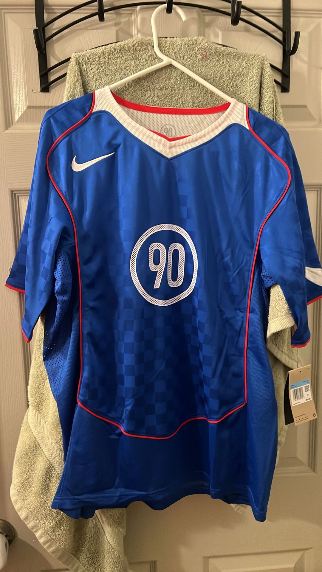 Nike Total 90 Jersey Color way Blue/red