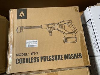 Cordless Pressure Washer, 800 PSI 1.5 Gpm Portable Handheld High-Pressure Washer