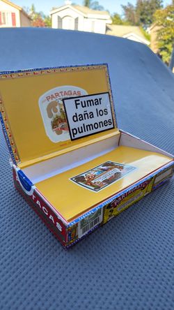 PARTAGAS Cigar Box (empty)