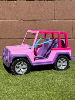 Pink Purple Toy Jeep