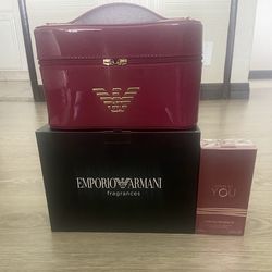 Women’s Power Of You By Emporio Armani EDP 1.6 oz And Vanity Bag