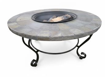 Slate firepit