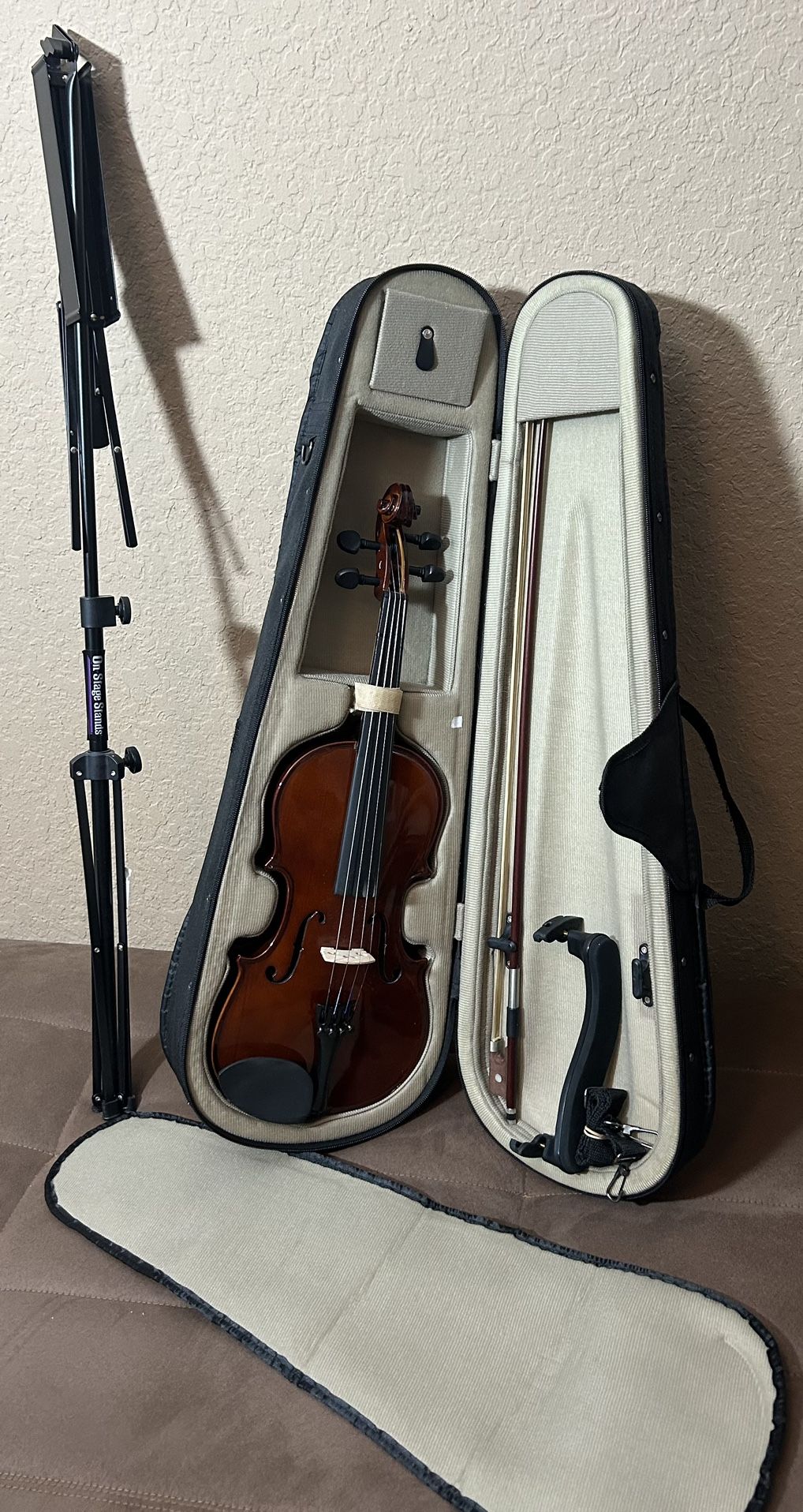 Child Size Violin W/ Case & Extras
