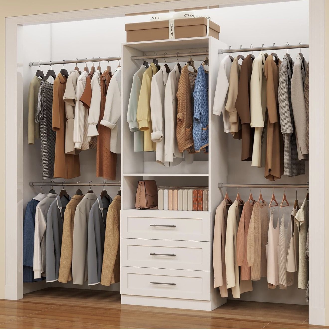 Closet System, Drawers 