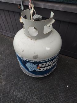 Propane tank 1/2 full