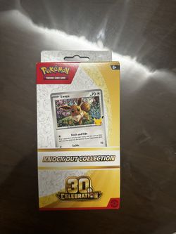 Pokémon 30Th Knockout Collection Sealed Evee Promo