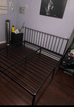 King size bed frame