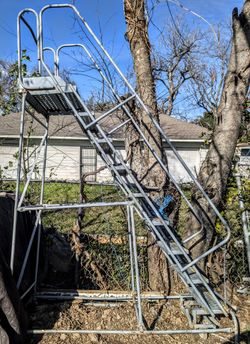 Cotterman 10 Step Rolling Ladder