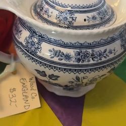 Wood Co. England Ceramic Lidded Pot