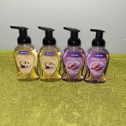 4 Softsoap Velvet Silk 9oz Foaming Hand Soap 