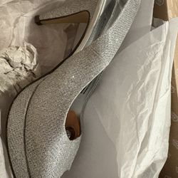 Silver Formal High heels