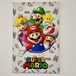 Super Mario Wall Picture Large $30