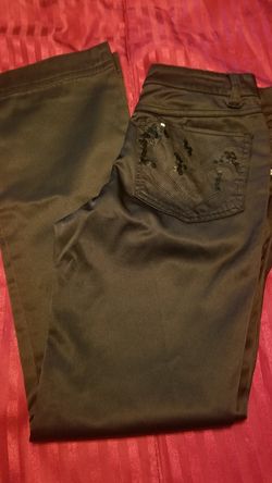 New Girls 12 Justice black with sequin pants