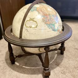 Vintage Replogle 12” Diameter Globe, World Classic Series