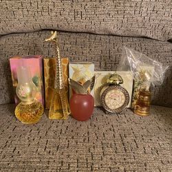 Lot of 5 AVON Vintage Cologne with Original Boxes
