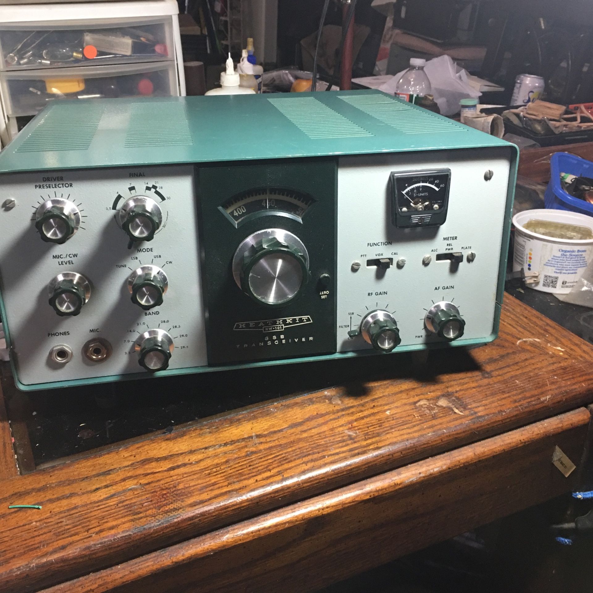 Heathkit HW-101, SSB Transceiver