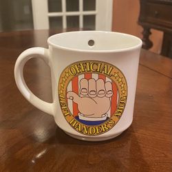 Vintage “Official Left Hander’s Mug”
