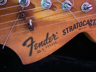 72Fender Stat perfect condition