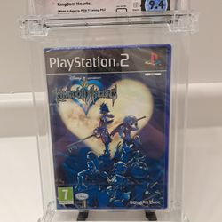 Brand New Sealed Graded Kingdom Hearts 1 Original PS2 Playstation 2 WATA 9.4