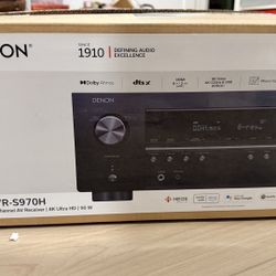 Denon AVR-S970H 7.2 Channel 8K AV Receiver
